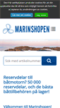 Mobile Screenshot of marinshopen.se